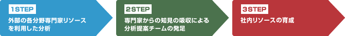 分析体制の構築／DMP導入フェーズ